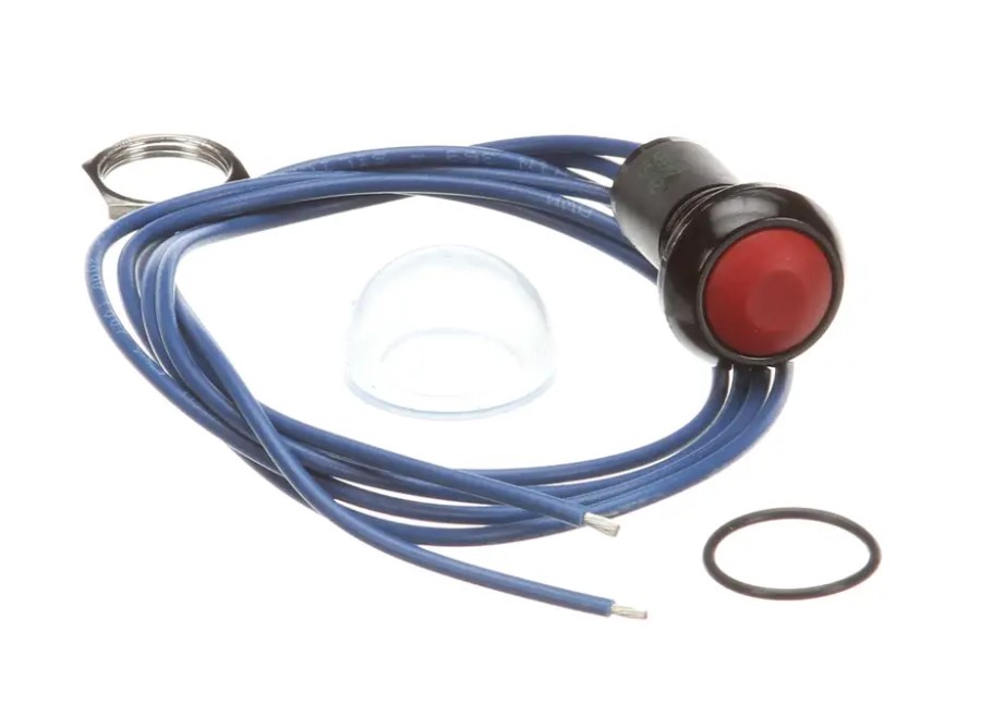 Somerset Industries 5000-198 Red Push button Power Switch Kit