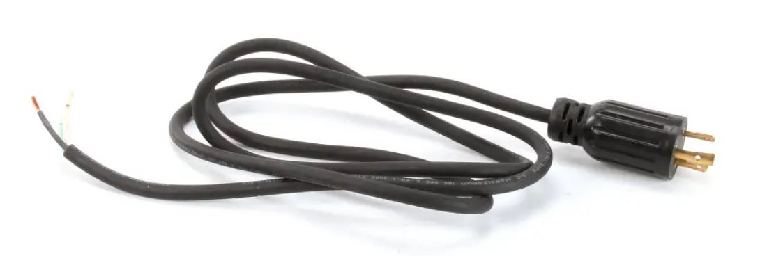 CORD003 Power Cord 6.5' Straight 240V L6-20P w/ Twist Lock Plug