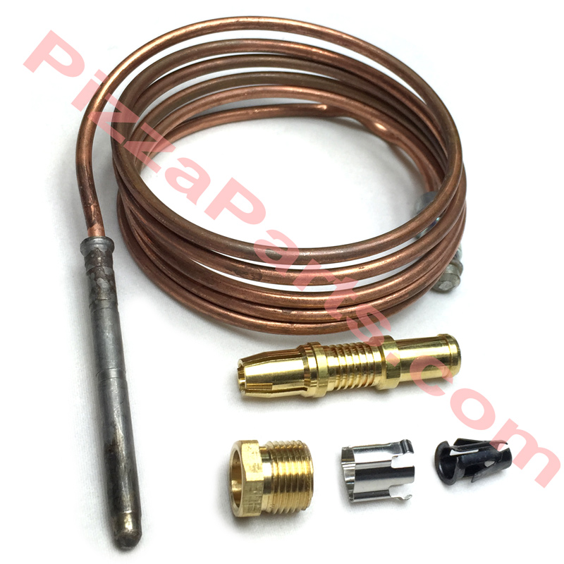 ROBERTSHAW SNAP FIT THERMOCOUPLE 48" BLODGETT GAS MONTAGUE PIZZA OVEN SPARES 