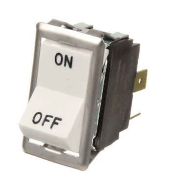 Blodgett 6497 White On/Off Rocker Switch, OEM **Special Order**