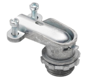 FIT026 Conduit Connector 3/8" 90 Degree