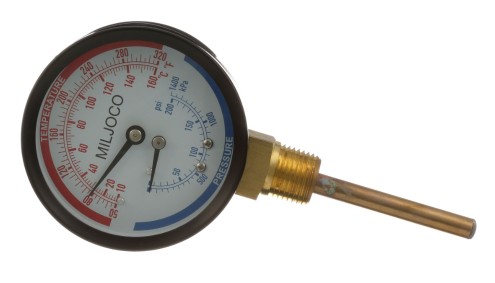 Hatco 03.01.003.00 Replacement Pressure and Temp Gauge