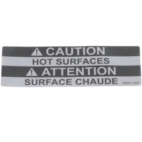 Lincoln 369668 Label Caution Hot