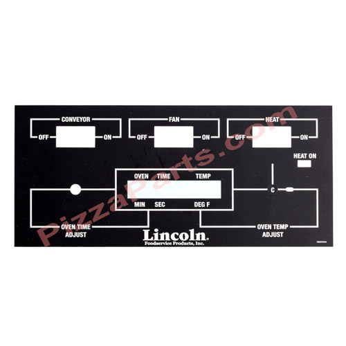 Lincoln 369907 Replacement Front Panel Overlay for 1100 Series