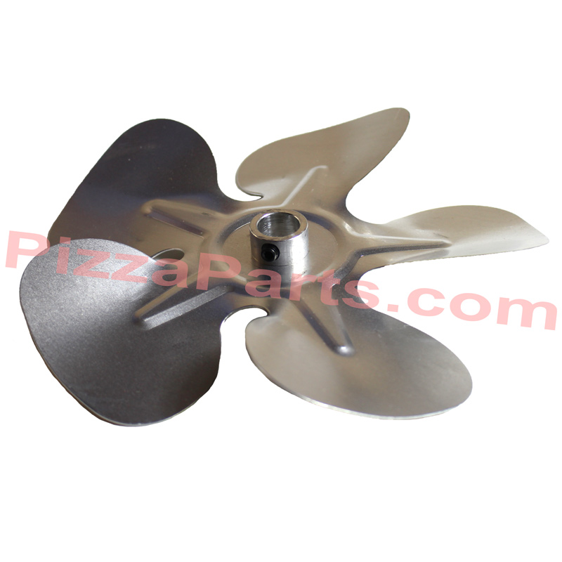 Universal Oven Fan Blade & Motor Set - Model 516E37C - Silver