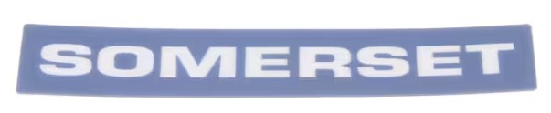 Somerset 5000-312 Replacement Somerset Label