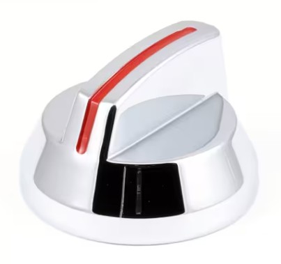 SOUTHBEND RANGE 1184192 REPLACEMENT Knob, Chrome Plated